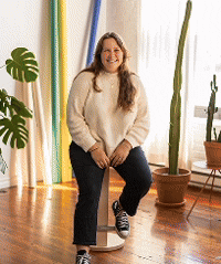 Gif of random images of me and projects